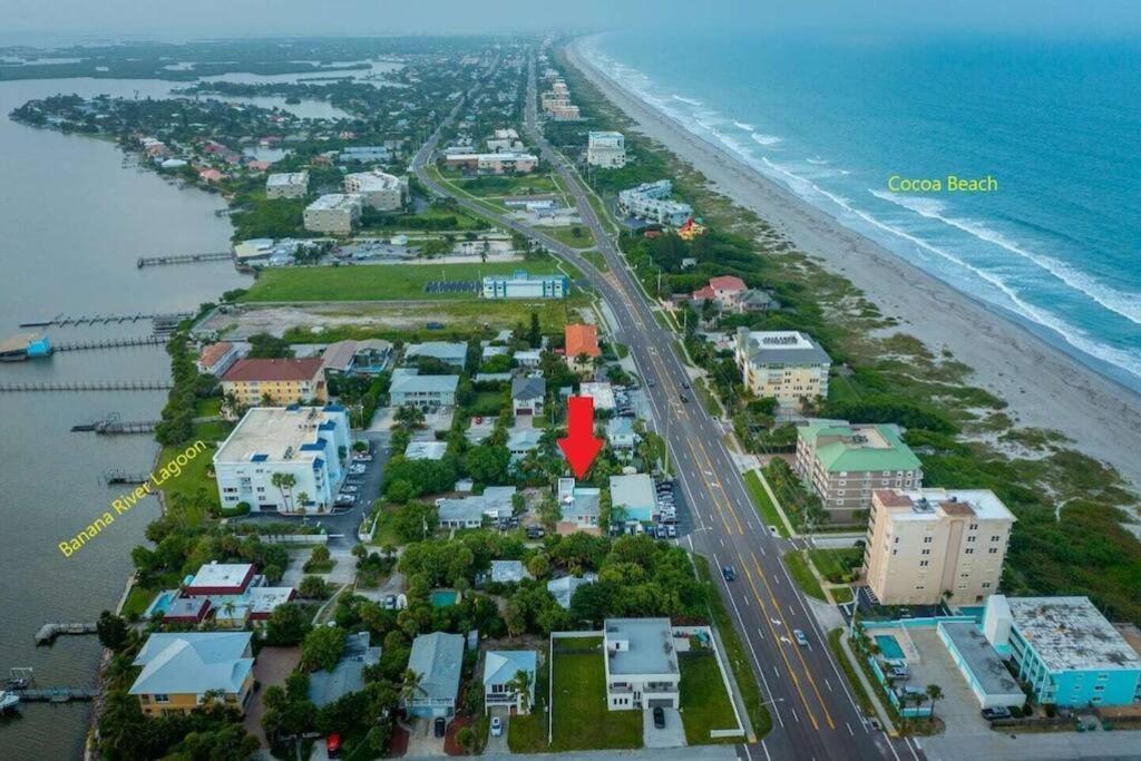 Beach House W/Putting Green/Game Rm/Rooftop Deck Cocoa Beach Eksteriør bilde